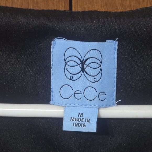 CeCe Leopard Print Dress with Ruffle Hem - Picture 3 of 4